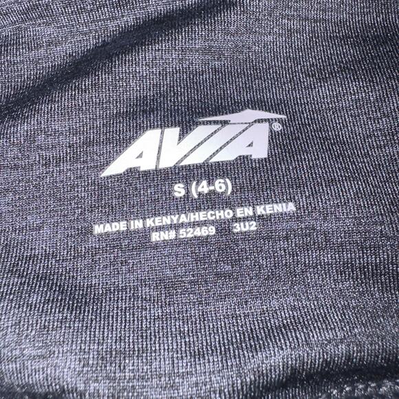 AVIA Women’s High-Waisted Leggings with Pockets - Size S (4-6) - Charcoal Gray - Picture 4 of 6